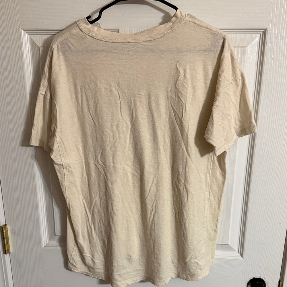 Aerie Cream Graphic T-Shirt - Picture 2 of 3